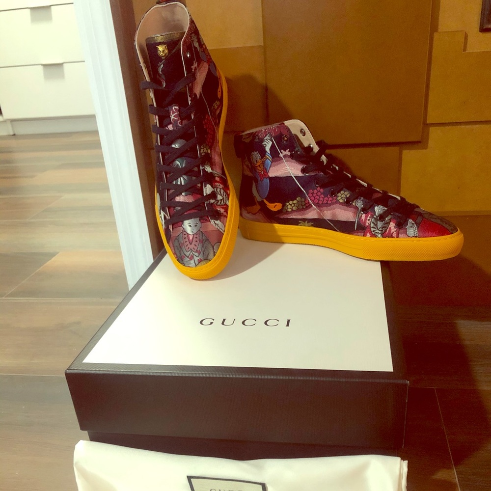 Gucci Donald Duck sneakers